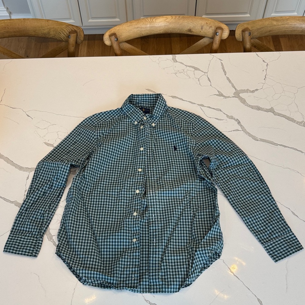 Ralph Lauren Boys Checkered Shirt
